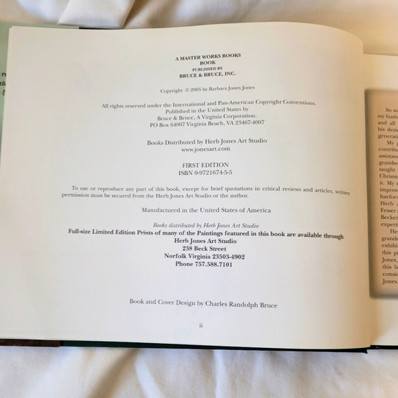 Herb Jones Book: Poet With A Paintbrush An Illustrated History, By Barbara Jones - Picture 2 of 12